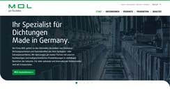 Desktop Screenshot of mol-elastomer.de